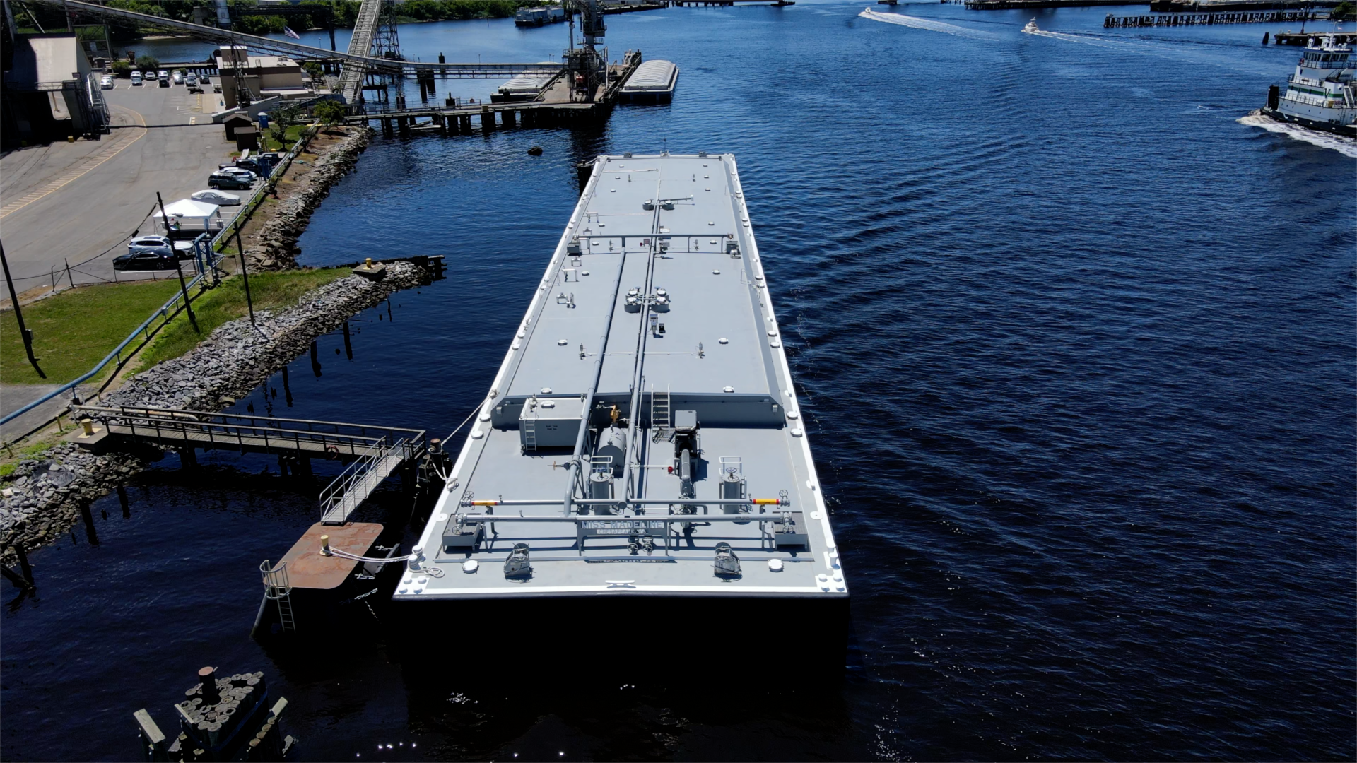 “Miss Madeline,” a New Liquid Barge from Perdue Farms, Sets Sail on a More Sustainable Supply Chain