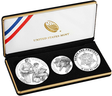 • 2021 •
NATIONAL LAW ENFORCEMENT MEMORIAL AND MUSEUM
COMMEMORATIVE COIN PROGRAM