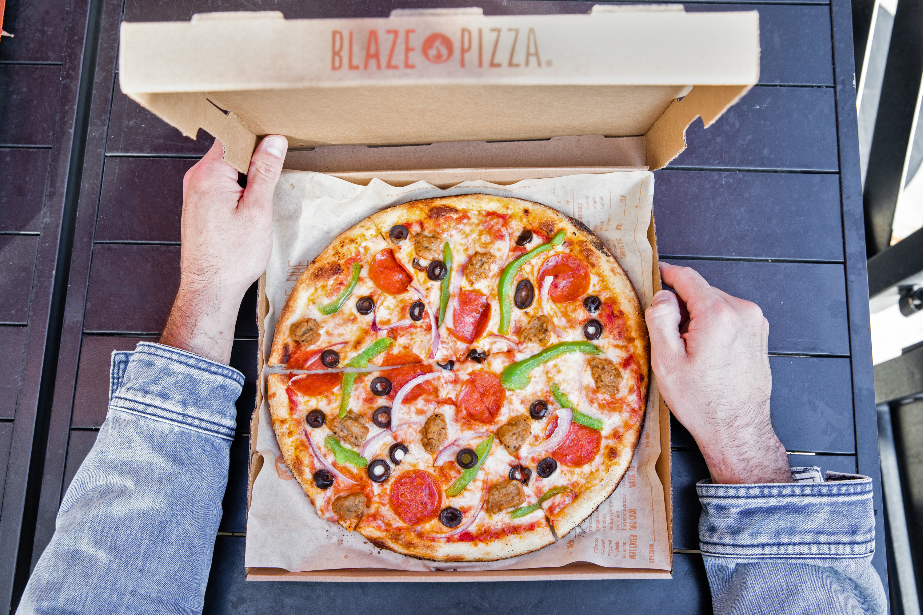 Blaze Pizza's Build your Own Pizza