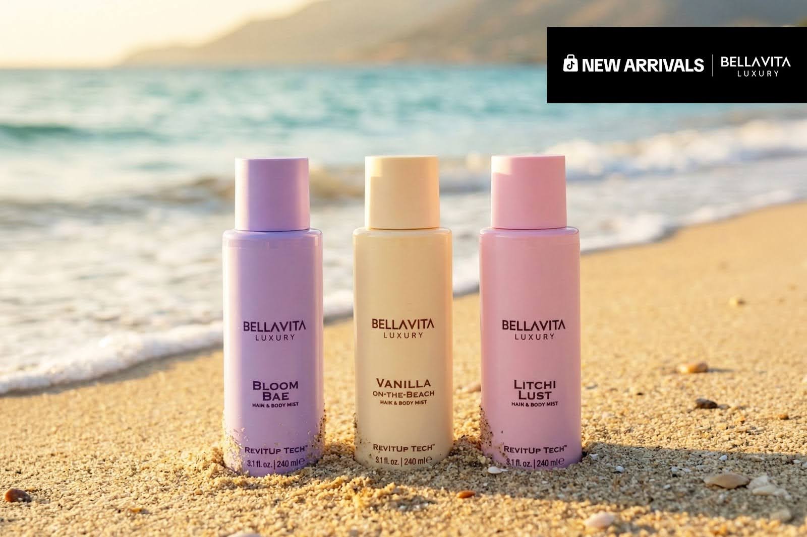 BellaVita Luxury Introduces Bellavita Water-Based Hair & Body Mist