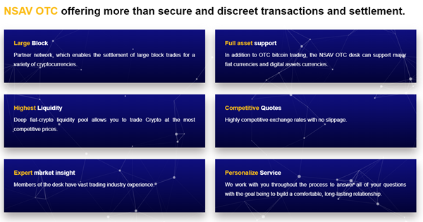 $NSAV - NSAV OTC DESK offering more than secure and discreet transactions and settlement