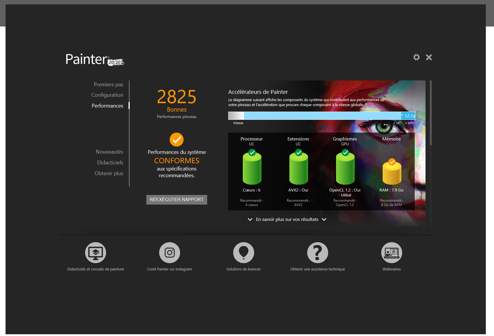 NOUVEAUTÉ Optimisation des performances