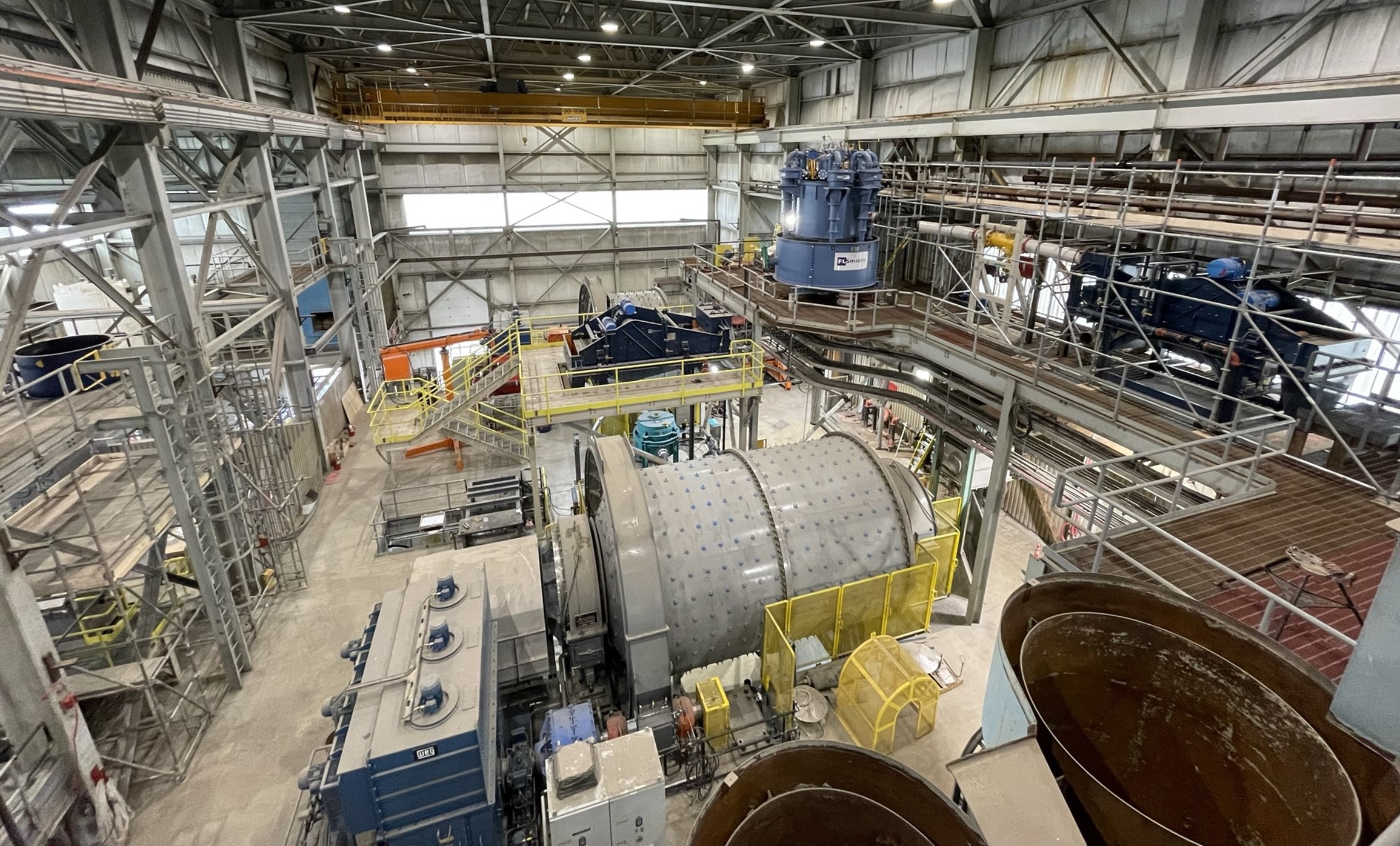 Process plant interior