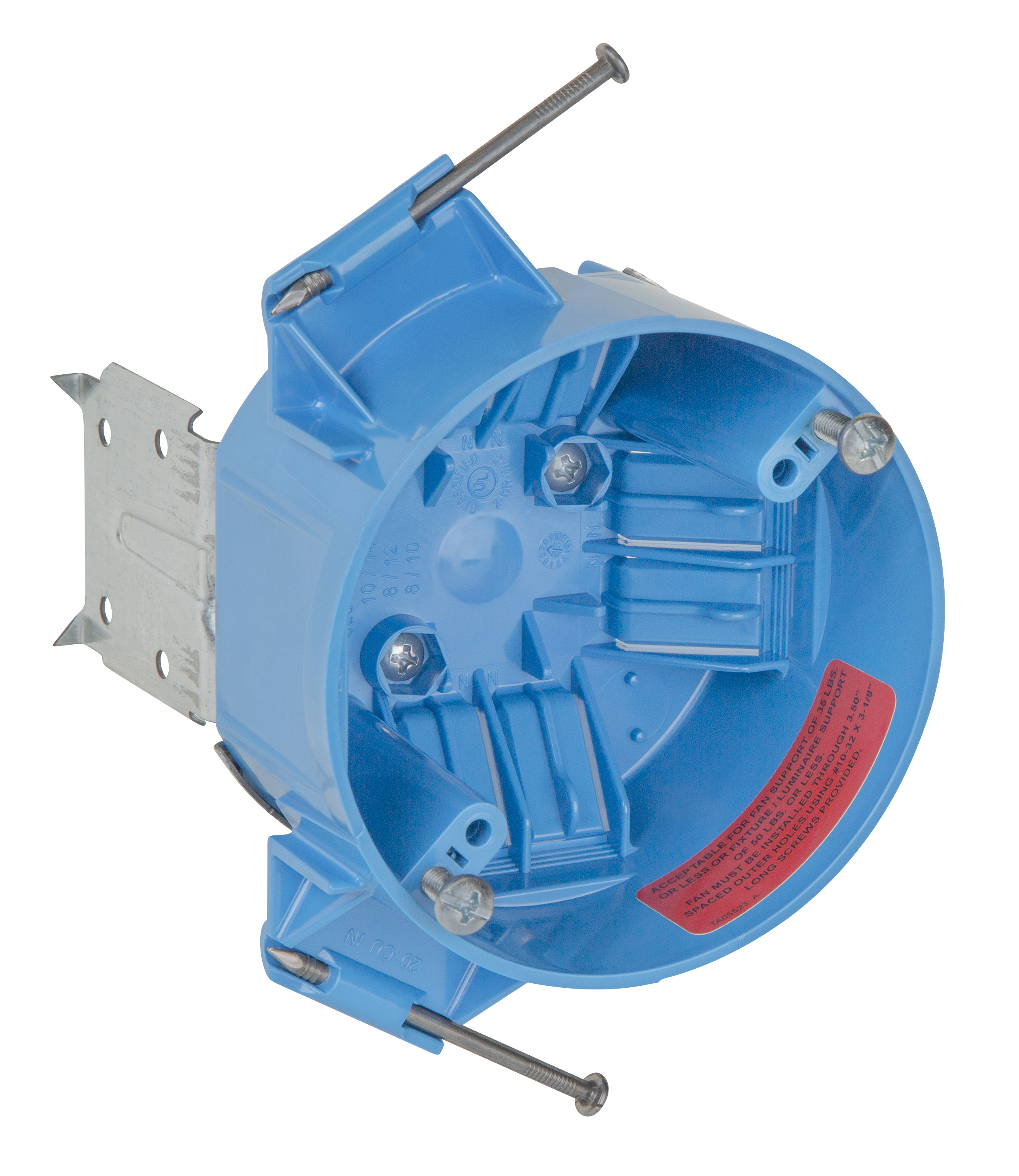 ABB Installation Products Carlon® Blue™ fan-rated ceiling boxes