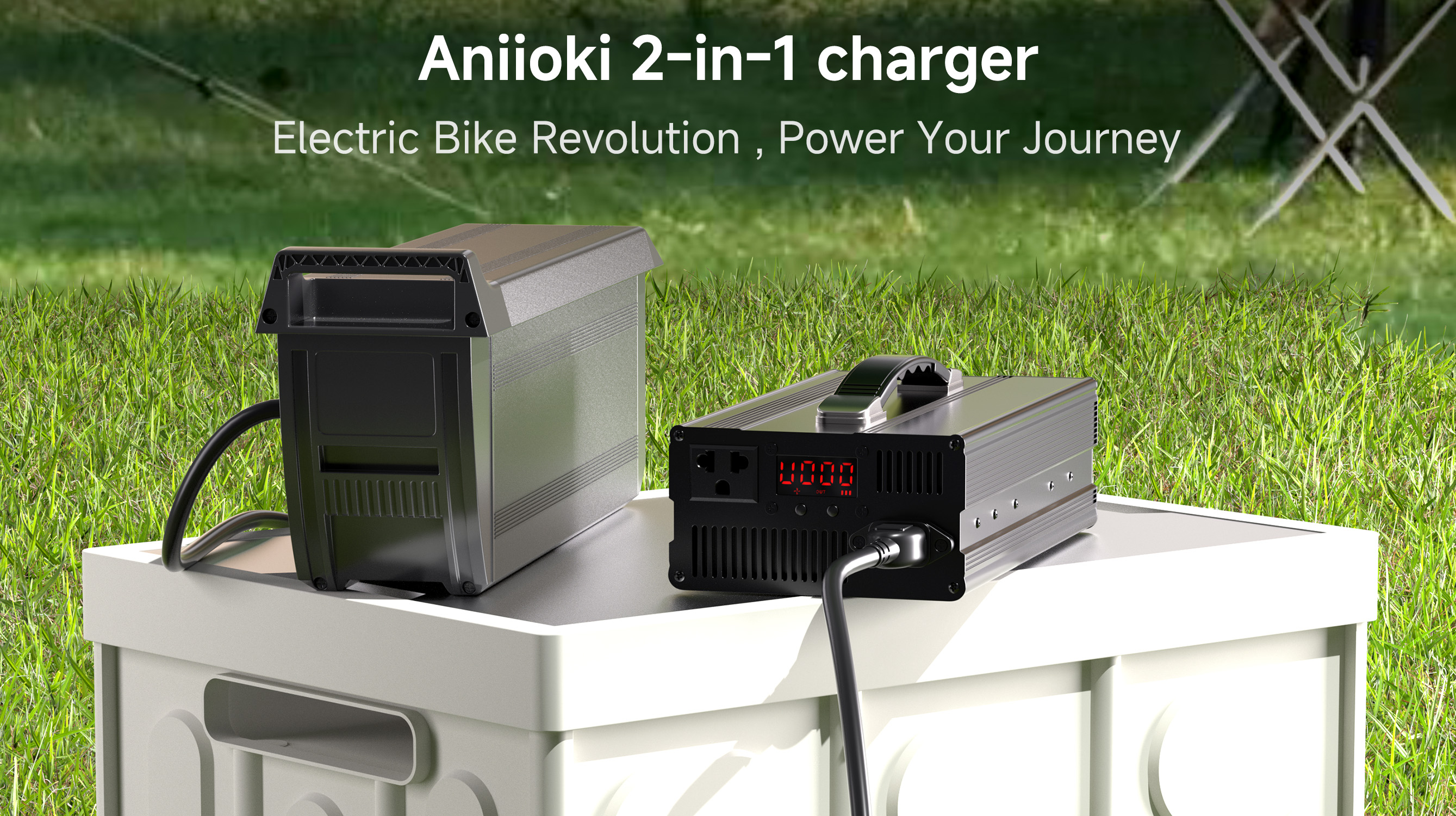 Aniioki 2-in-1 charger-Electric Bike Revolution