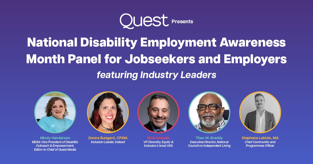 MDA Hosts Live Webinar for National Disability Employment Awareness Month on October 9 at 1 p.m. ET