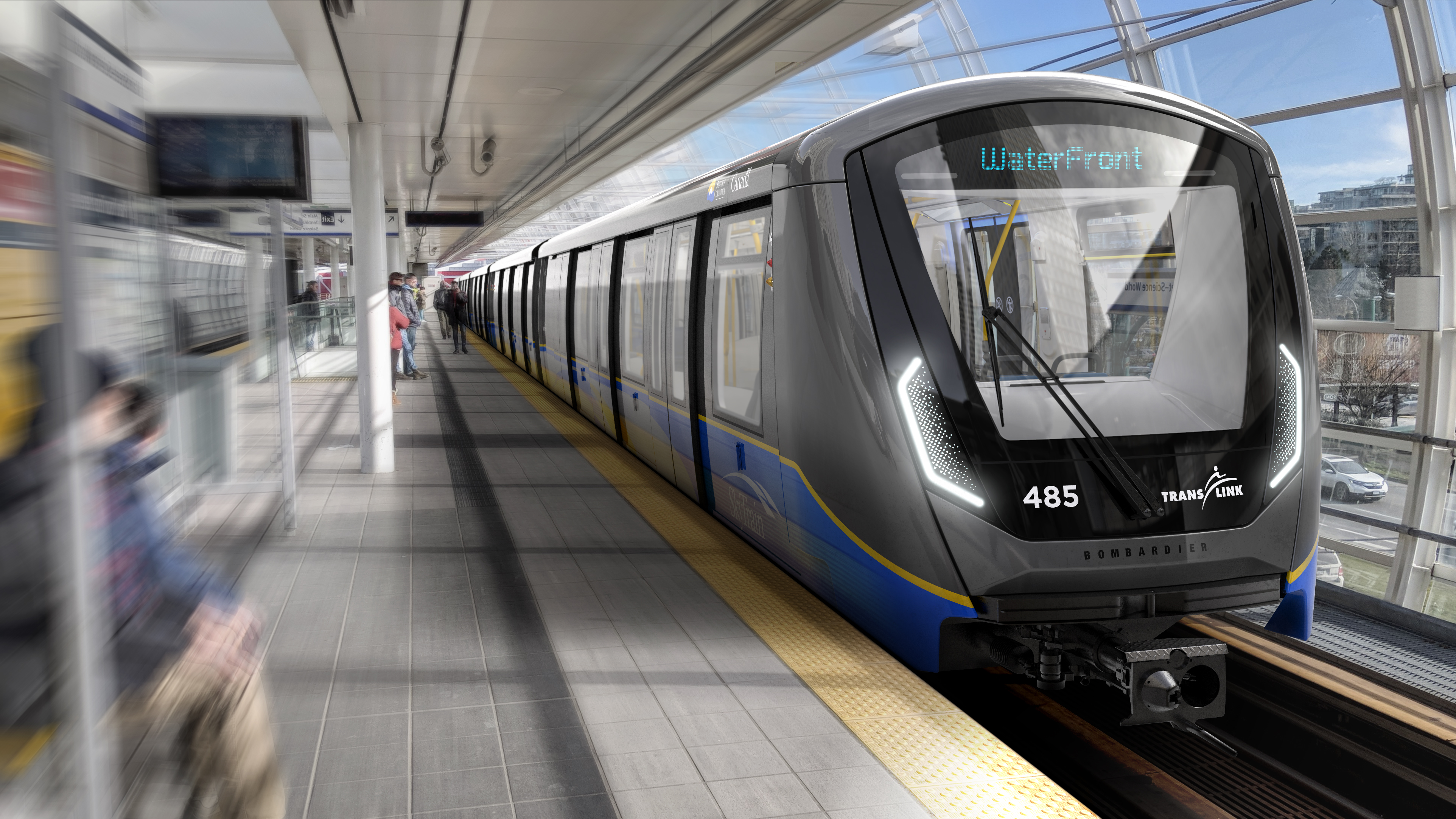 Le SkyTrain de Vancouver