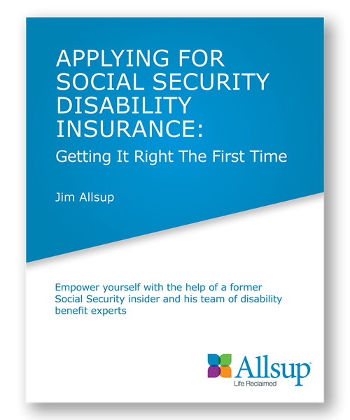 Allsup, the nation’s premier disability representation company®, has released the 2020 edition of its e-book, “Applying For Social Security Disability Insurance: Getting It Right The First Time.” 