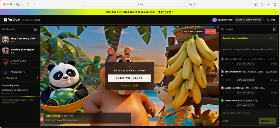 10 Seconds of Video in 4 Seconds: Yoroll Launches H3 Superfast and YoLive