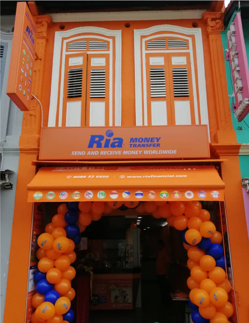 Ria Money Transfer Opens First Store in Singapore