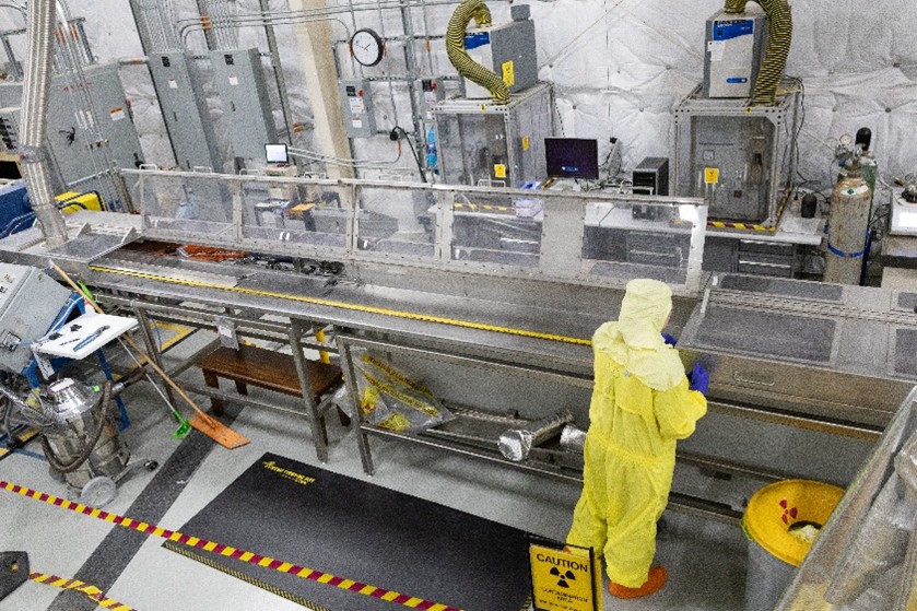 View of the Working Space from Above