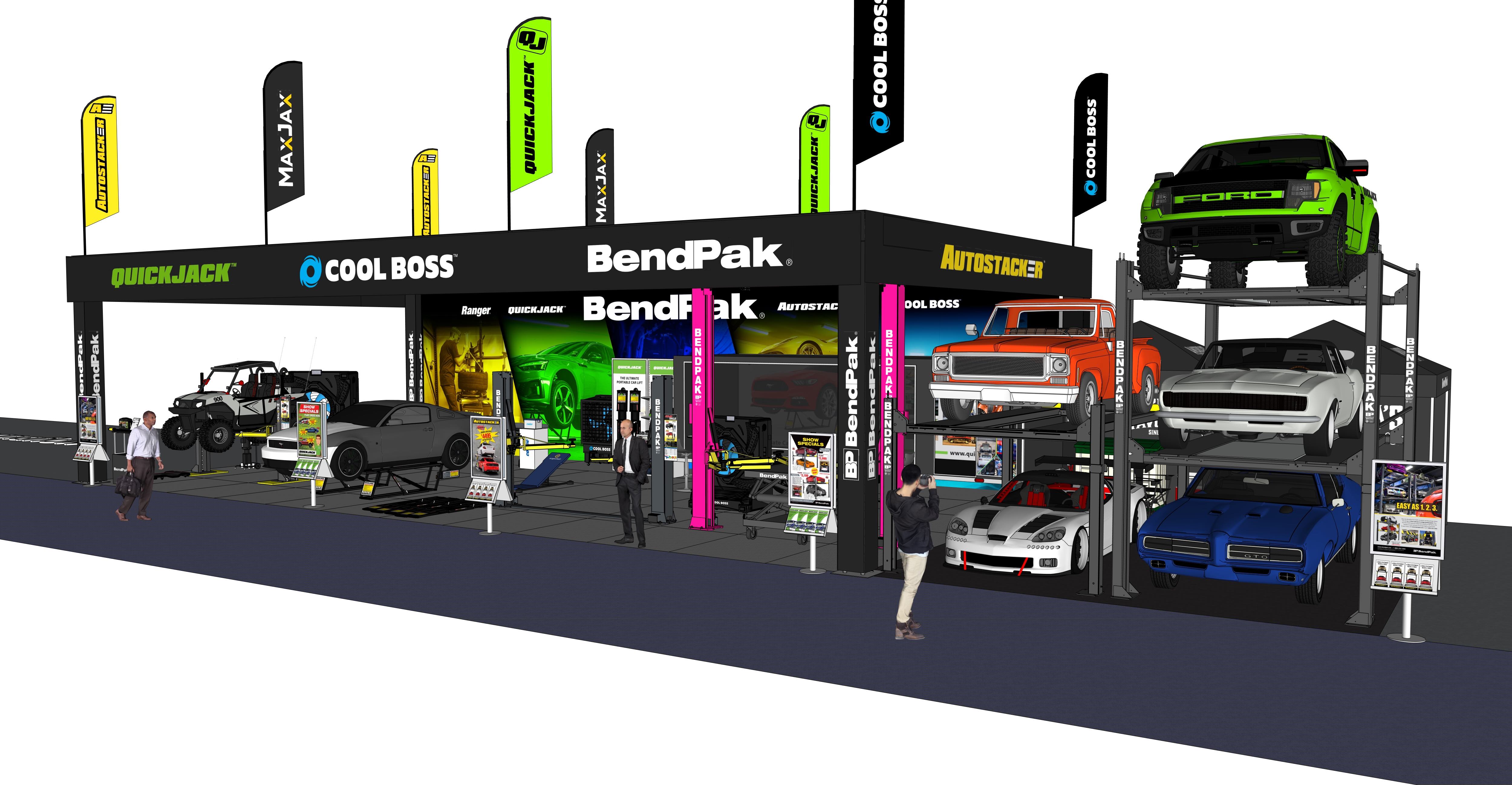Pink, Parking or Portable: BendPak Has Car Lifts and Garage Equipment for Everyone at 2025 SEMA Show