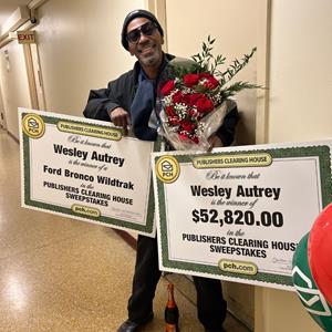 Wesley Autrey "Subway Hero" Wins PCH Sweepstakes