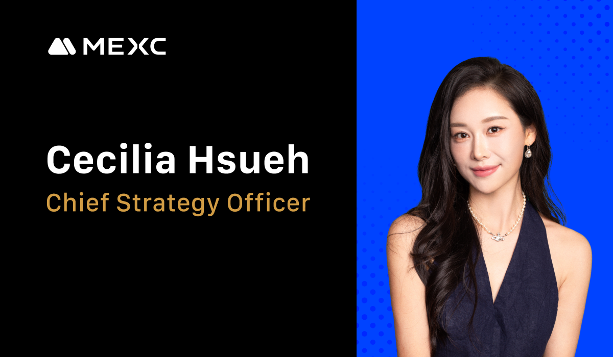 MEXC Taps Industry Veteran Cecilia Hsueh as Chief Strategy Officer to Lead Next Stage of Growth