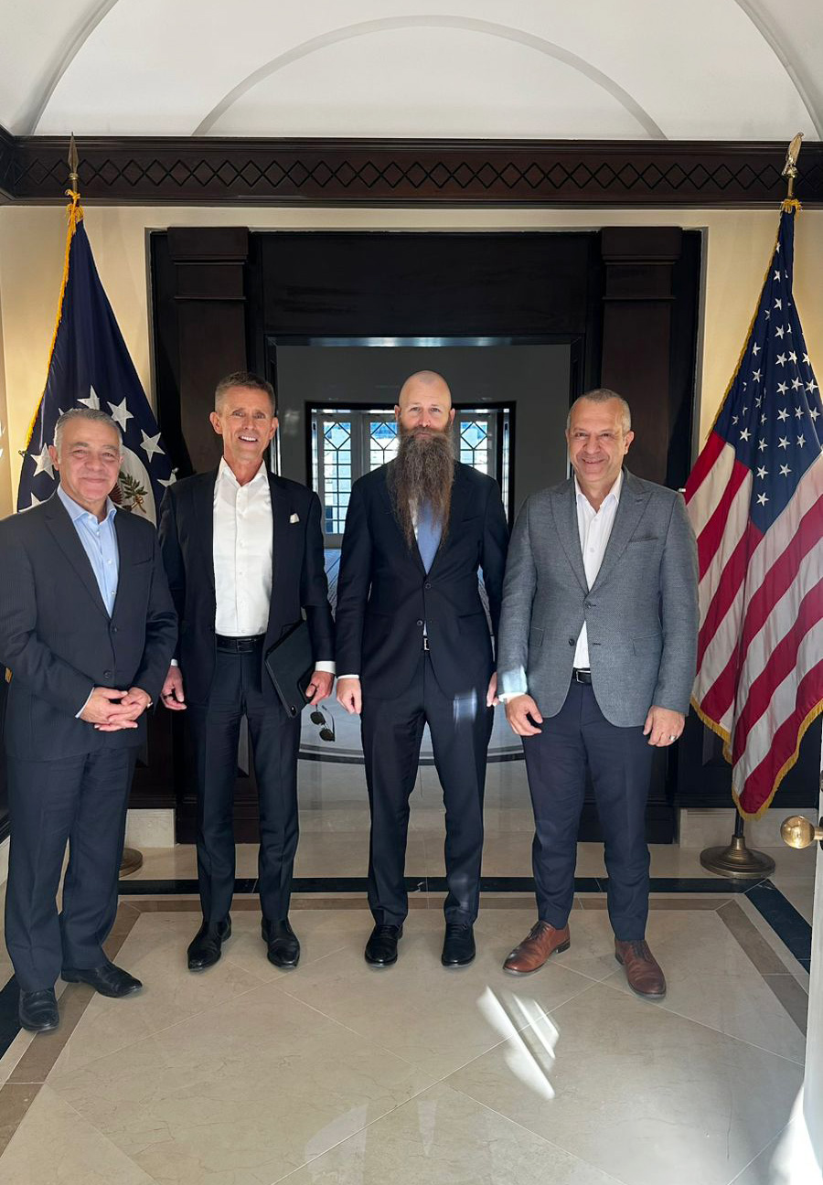Beam Global CEO Desmond Wheatley was on the ground in Jordan for the deployment and met with the U.S. Ambassador to Jordan and senior officials from the Royal JAF to discuss future opportunities for BeamWell™ deployments to support humanitarian needs, rebuilding efforts and broader deployments in the Middle East.