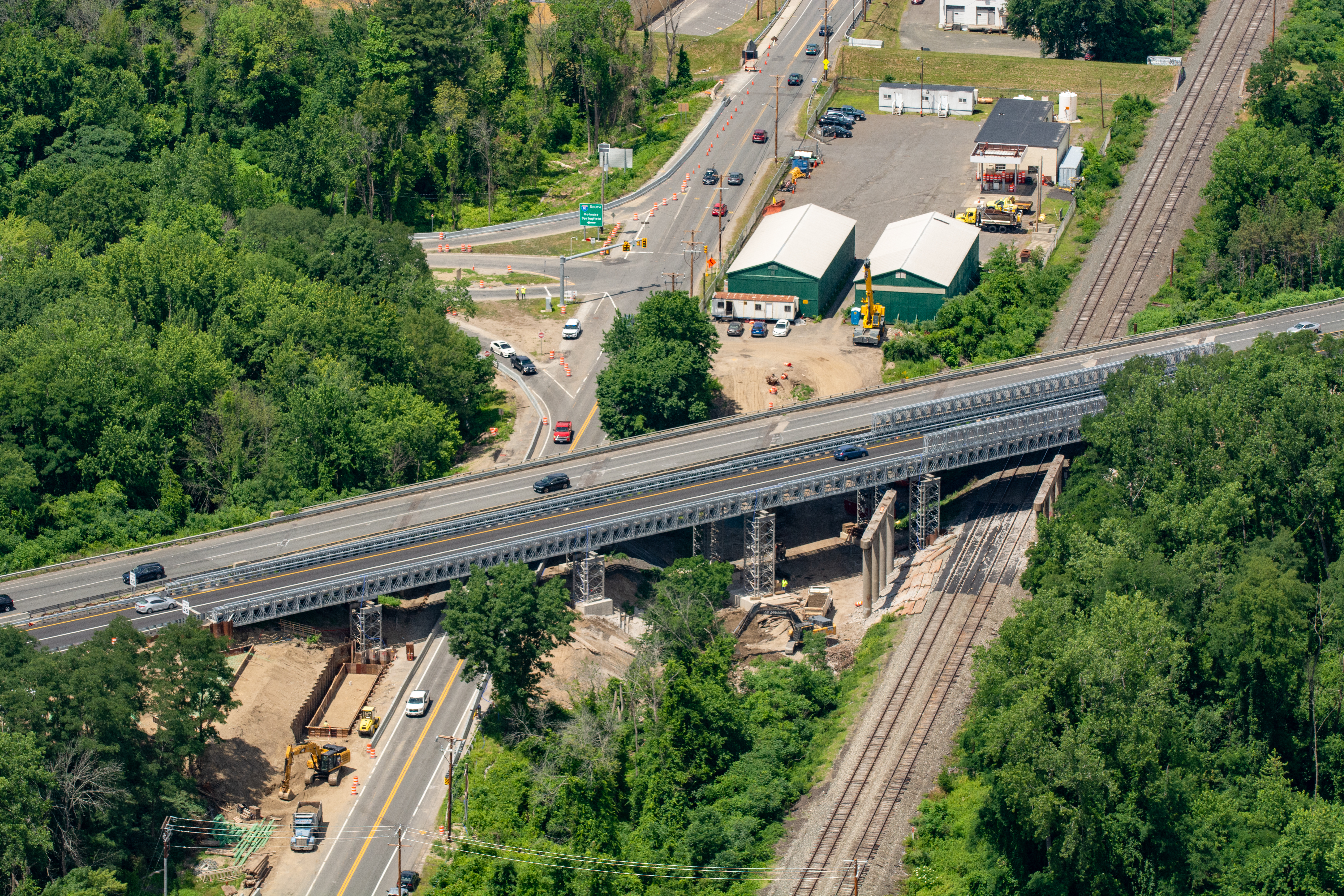 Acrow Bridge over U.S. Route 5