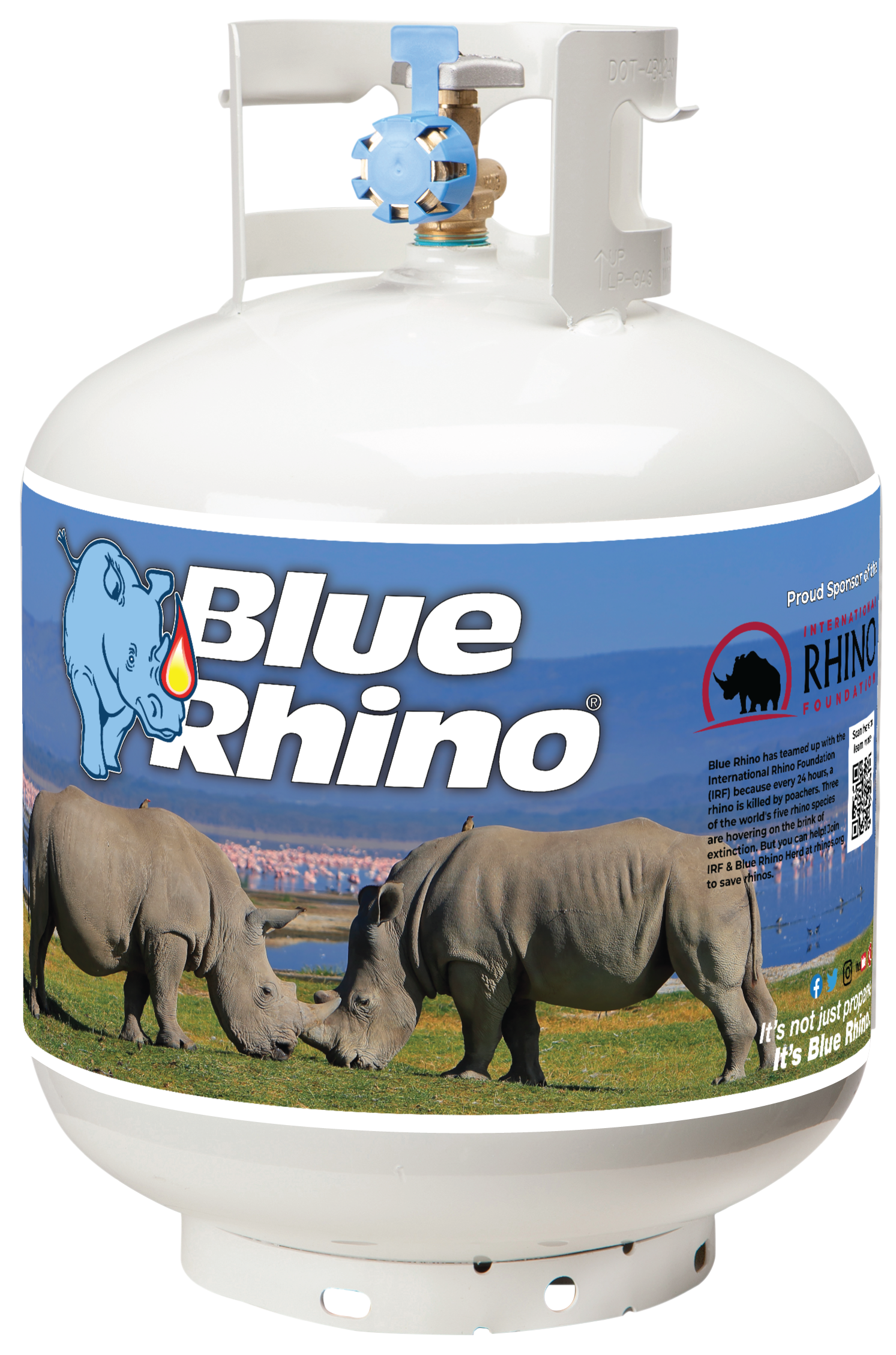 IRF Themed Tank Sleeve Created by Blue Rhino