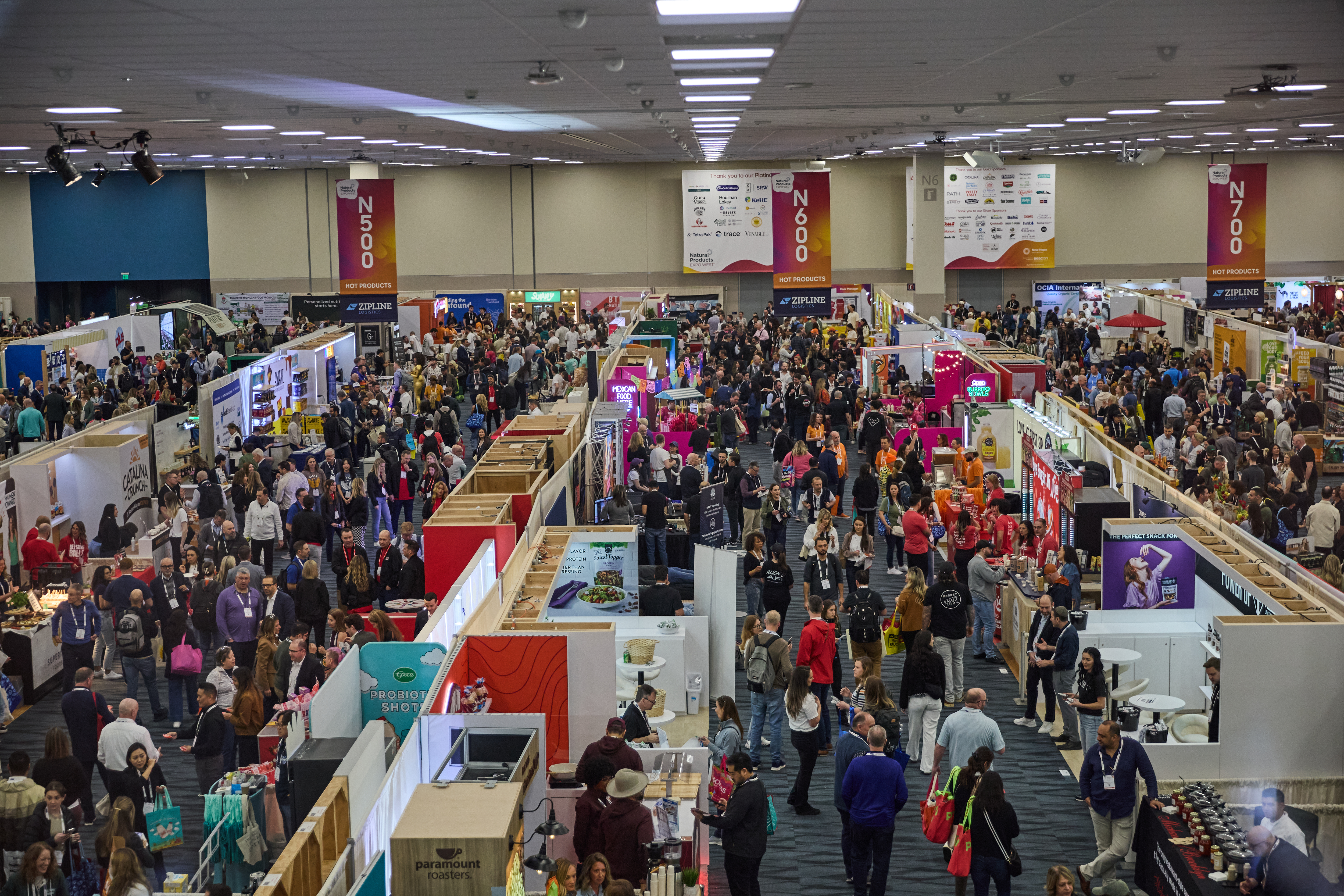 Expo West halls_ Natural Products_ Organic Food and Beverage