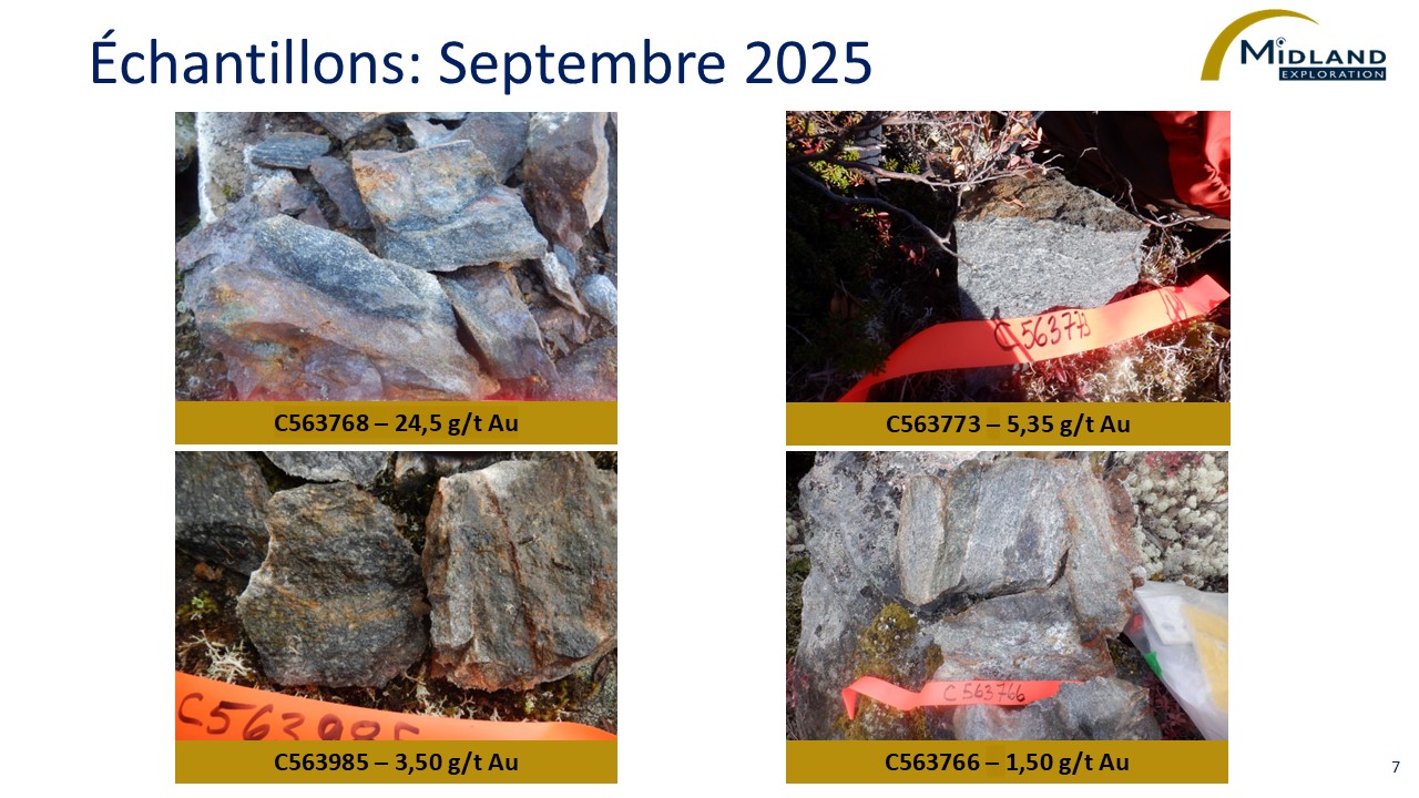 Figure 7 Échantillons-Septembre 2025