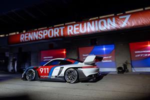 Friday at the Rennsport Reunion 7: The 911 GT3 R rennsport makes its global public debut