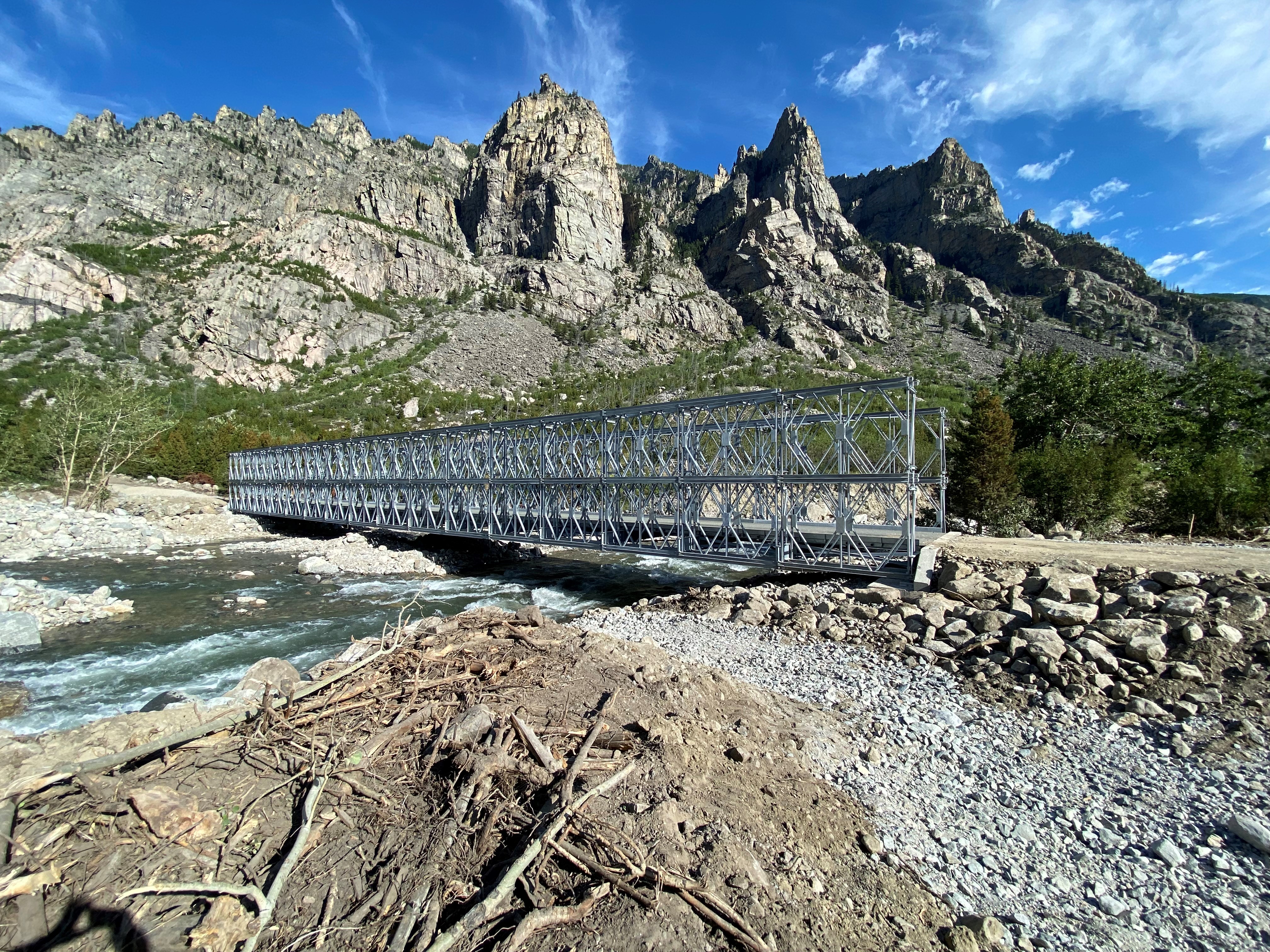 Acrow Bridge in Montana