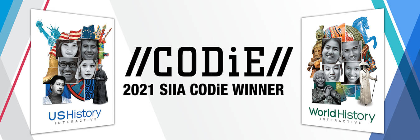 Savvas Learning Company's New US/World History Interactive Series Receives EdTech Award