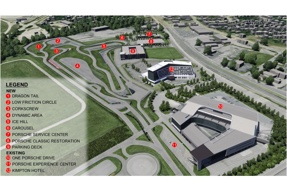 The Porsche Experience Center Atlanta will open a thrilling new track in April