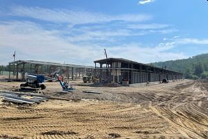 Prince George – data center construction in progress