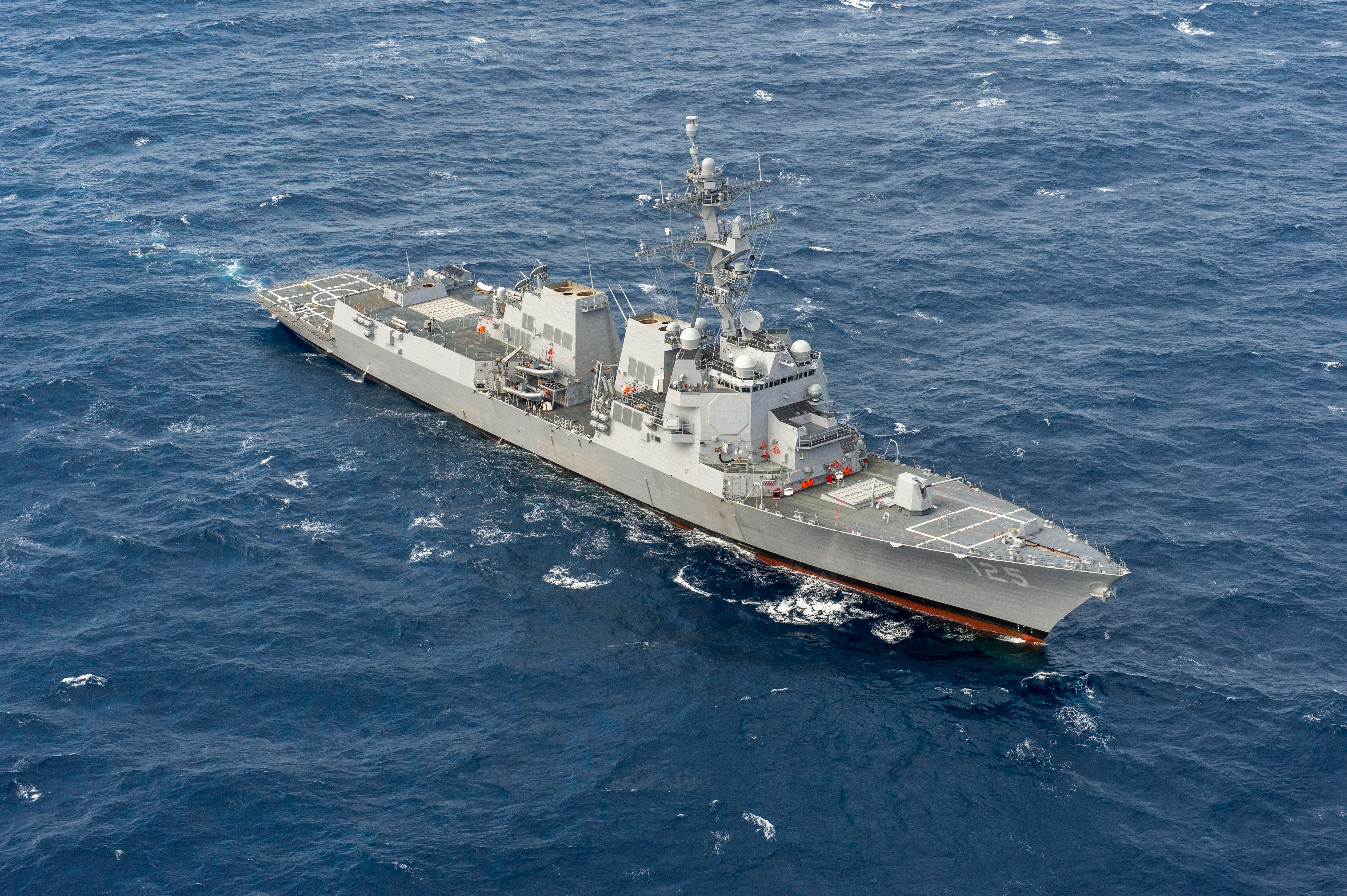 Jack H Lucas DDG 125 Sea Trials