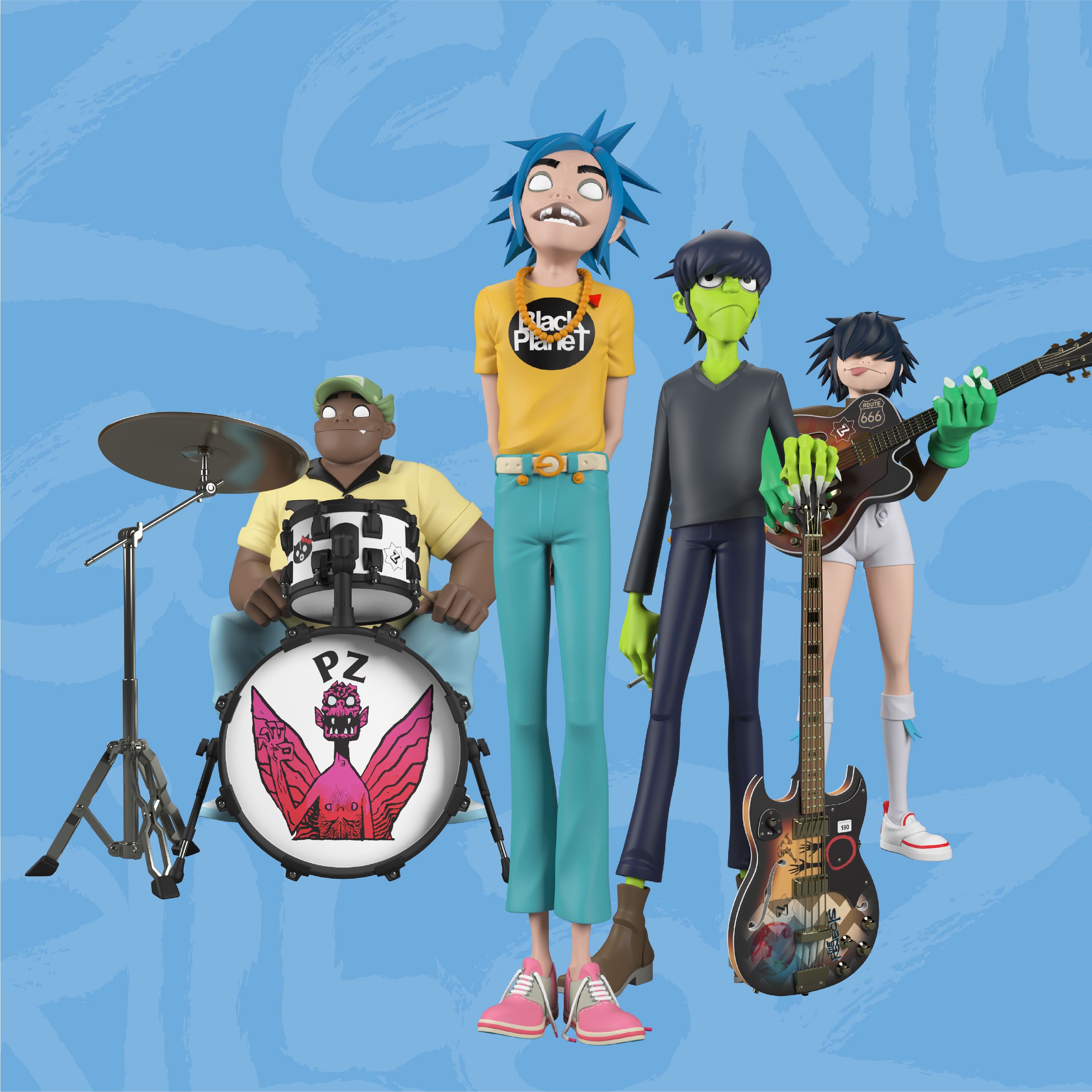 gorillaz band members