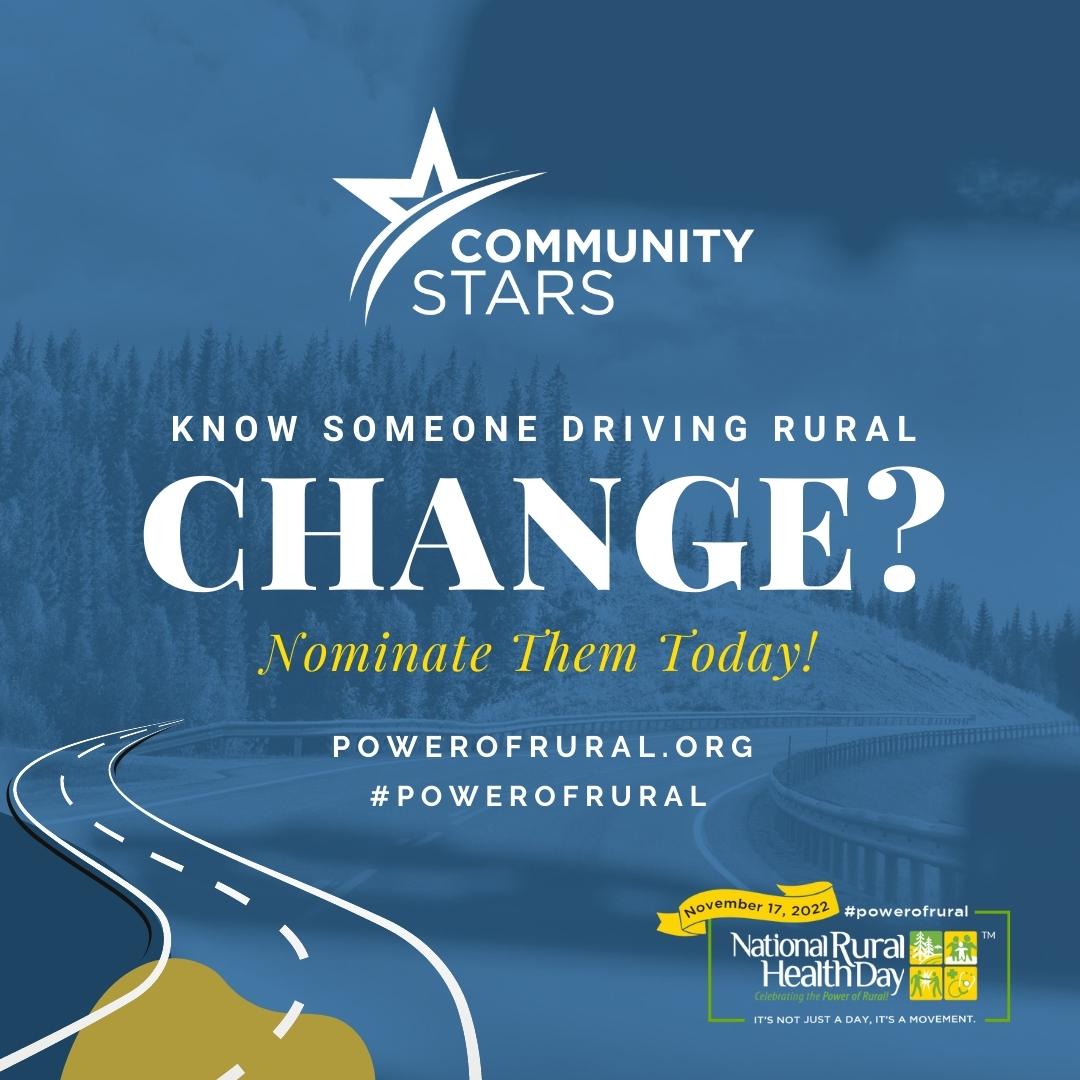 Community Star Nominations Open for National Rural Health Day