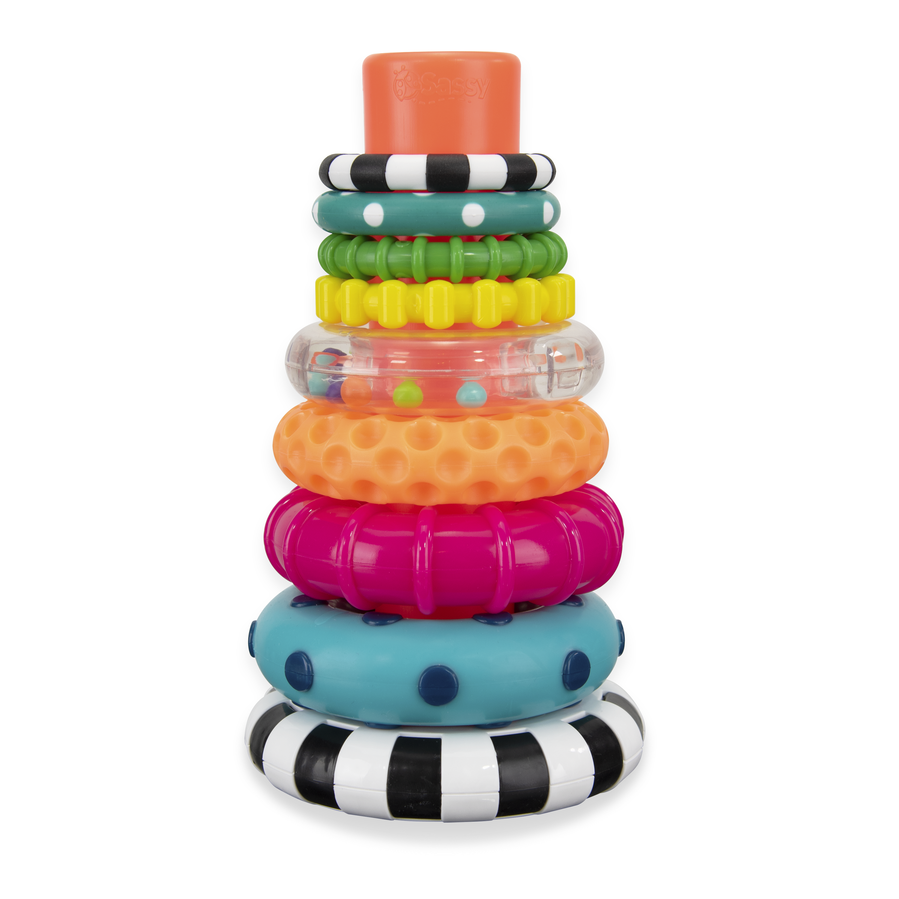 Sassy Stacks of Circles Ring Stacker