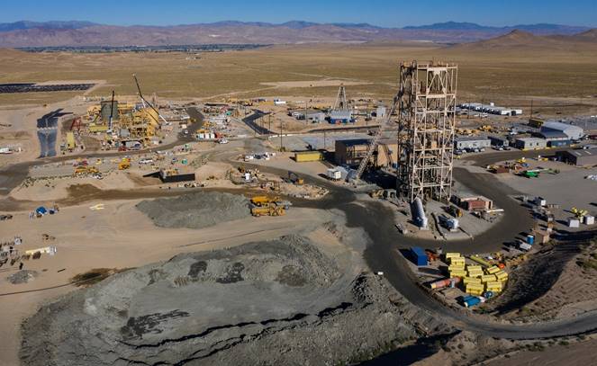 Pumpkin Hollow Underground Project looking West