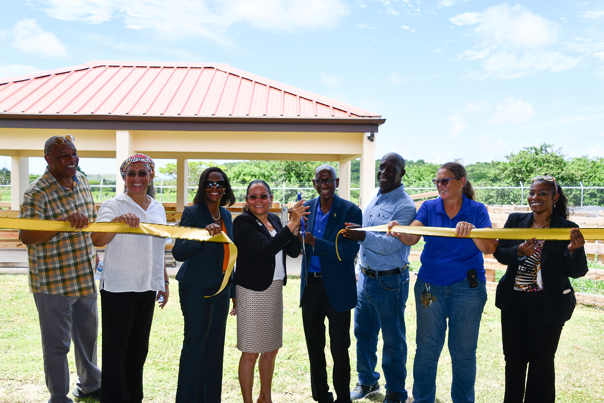 UVI's Small Ruminant Livestock Facility