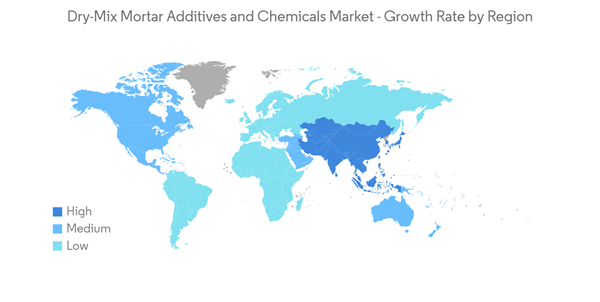Dry Mix Mortar Additives And Chemicals Market Dry Mix Mortar Additives And Chemicals Market Growth Rate By Region