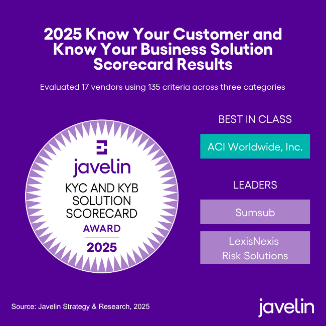 2025 KYC and KYB Solution Scorecard Results