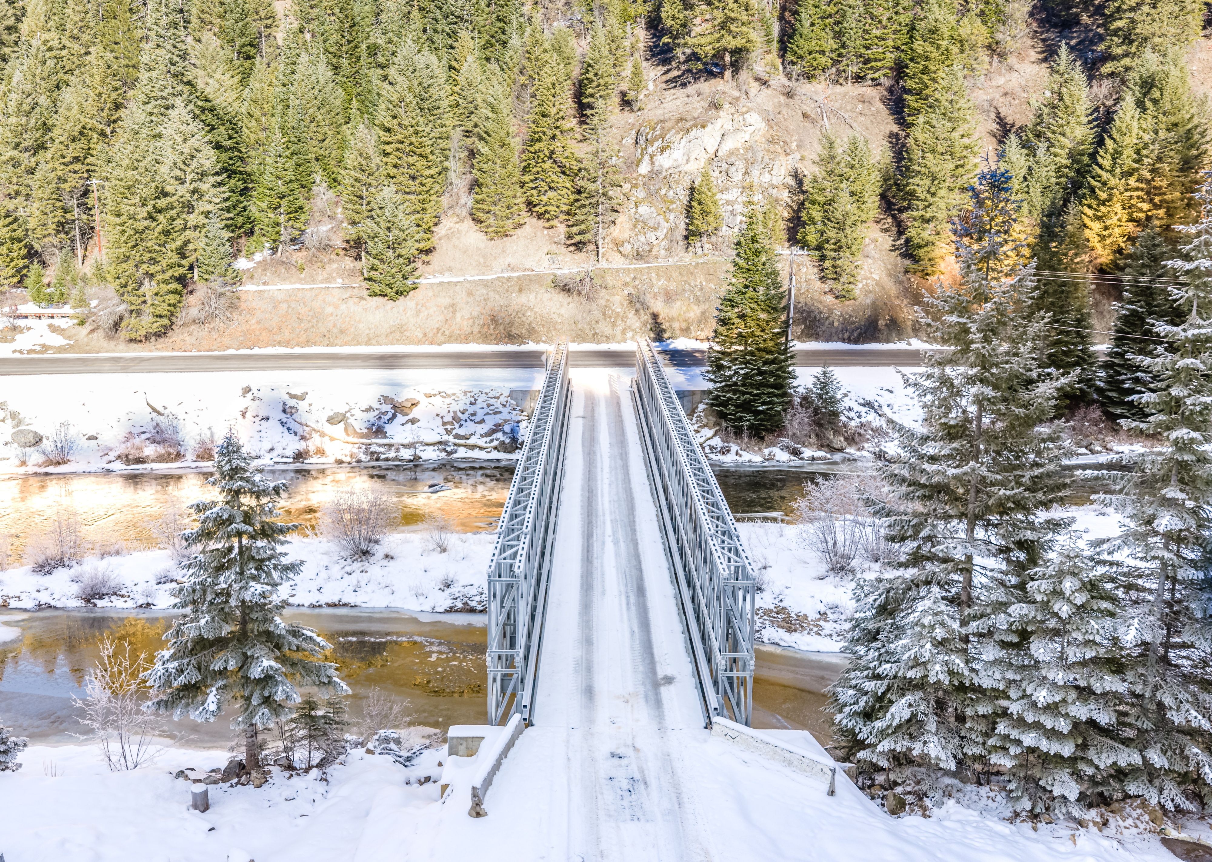 Acrow Delivers Permanent Replacement for Structurally Deficient Wooden Bridge in Idaho