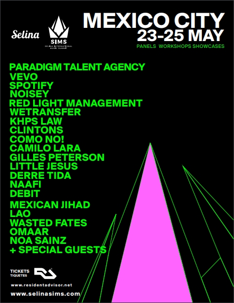 SIMS 2019 Mexico City Lineup