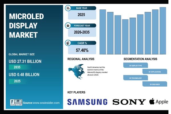 Micro LED Display Market Share & Size Report
