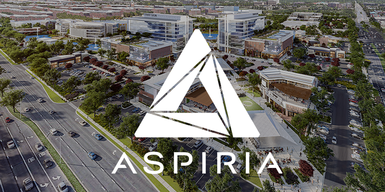 Wichita-based commercial real estate development firm Occidental Management announces Aspiria as the new name of the former Sprint World Headquarters effective Jan. 1, 2021. 