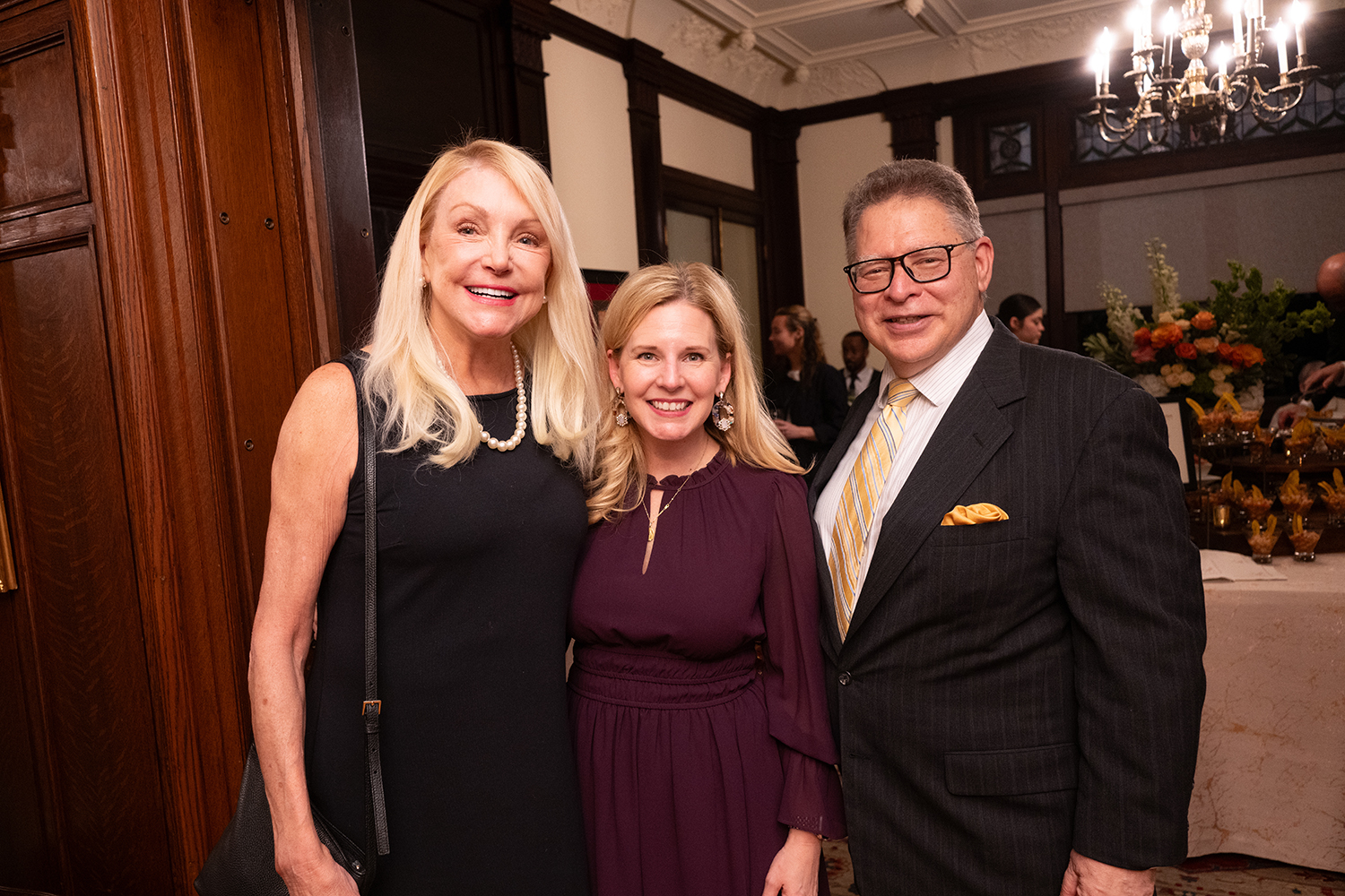 L to R: Christie Billings, Dawn Koenning, and Dr. Dominic Aquila