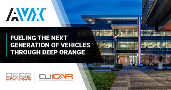AVX Fuels the Next Generation of Clemson University Vehicle Prototyping through Deep Orange
