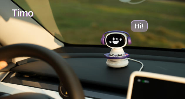 Timo Comes to Life on the Dashboard