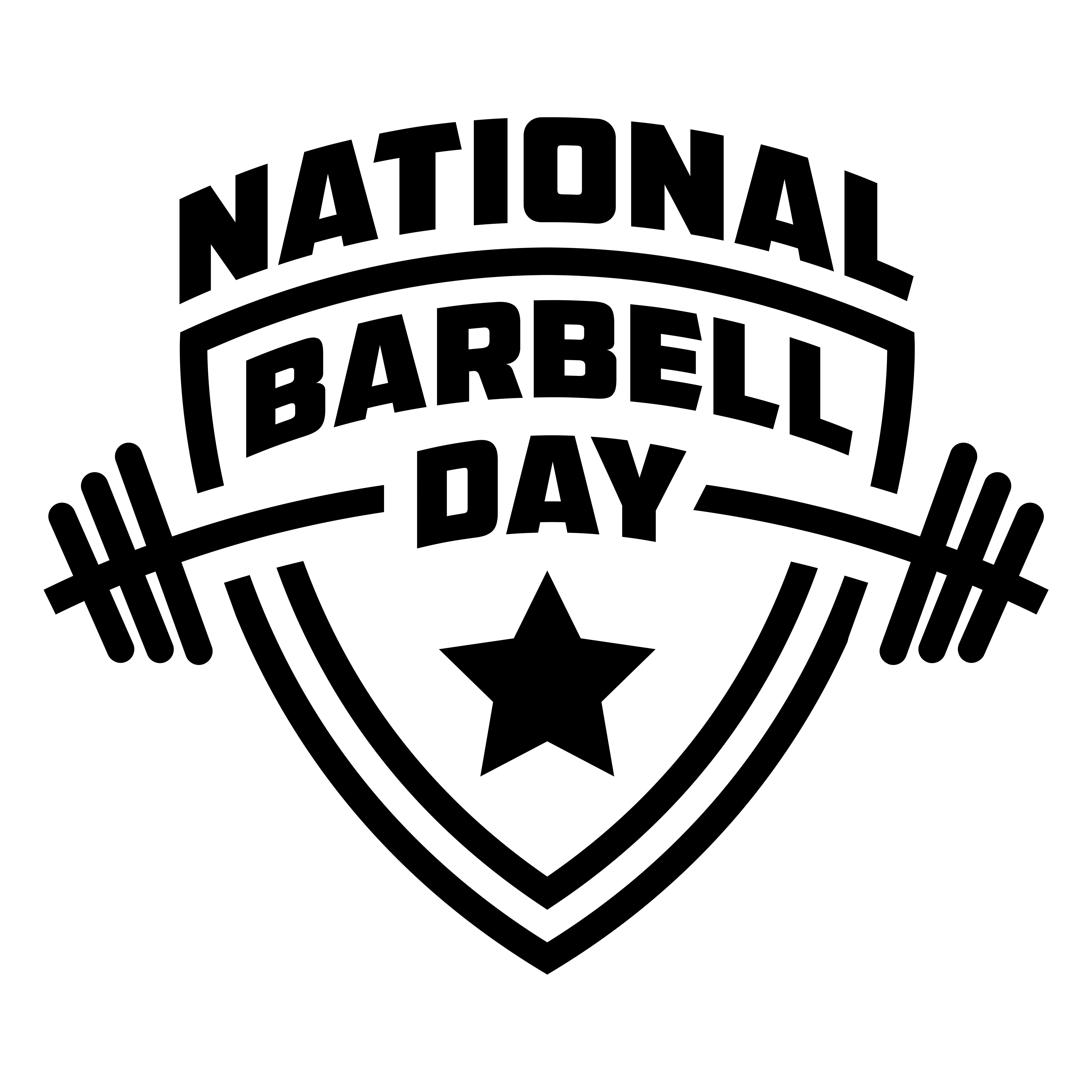 The First National Barbell Day is September 18