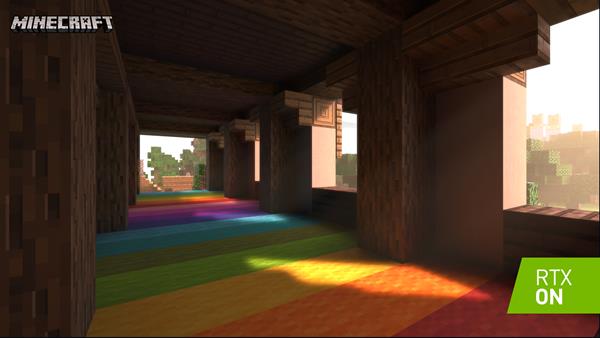 klaver Oversætte med sig Minecraft' is RTX On! Real-Time Ray Tracing Comes to