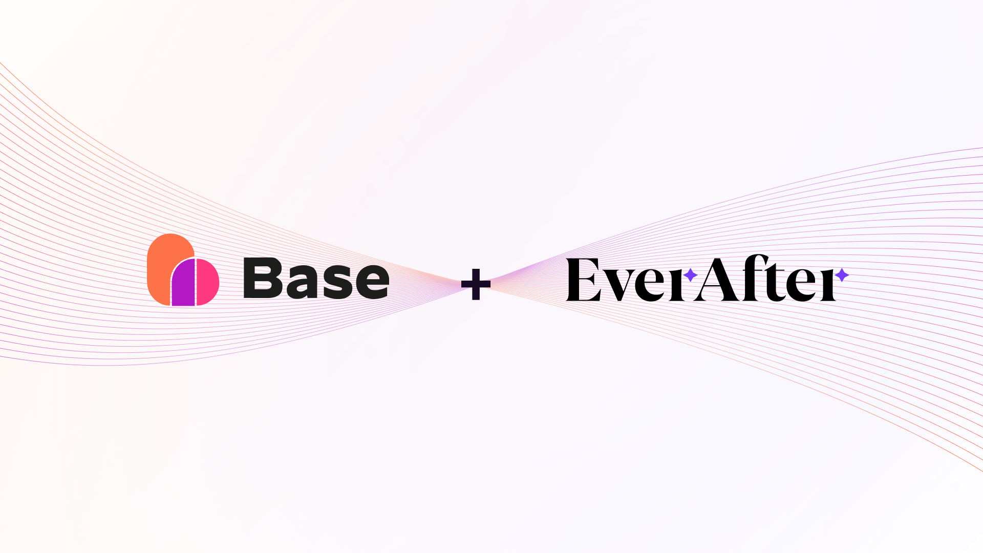 Base and EverAfter logos shown together with a plus sign, indicating Base AI’s acquisition of EverAfter AI.