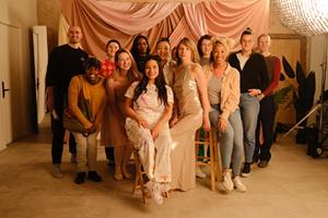 The cast and crew of More Than a Mom