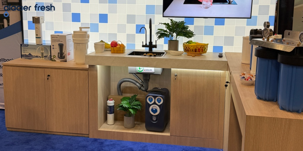Glacier Fresh innovative water filters at the WQA Convention & Expo