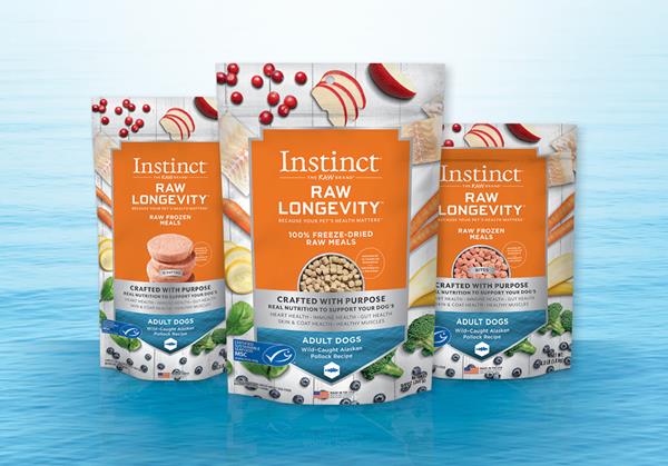 Instinct Pet Food Introduces Sustainable Raw Fish Recipes