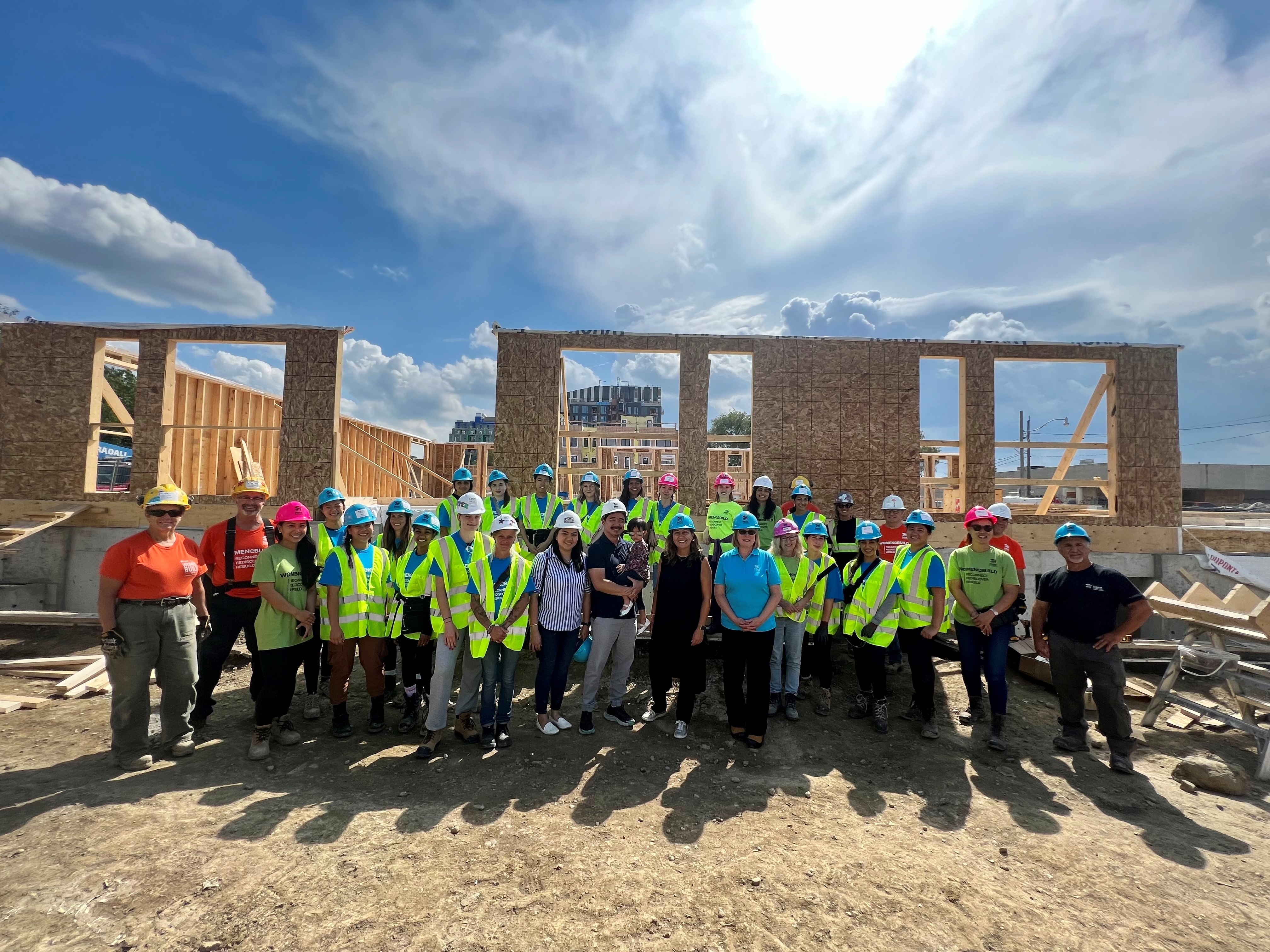 Women Coming Together to Build Habitat Homes